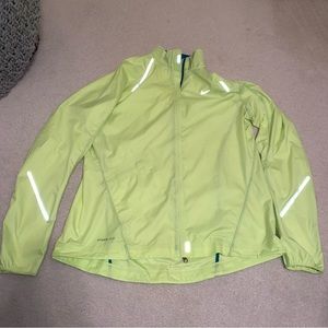 Nike Neon Storm Fit Rain Running Reflective Jacket